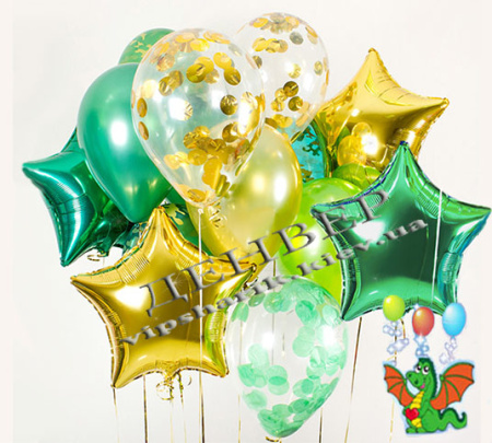 Букет шаров Моему герою