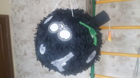 Пиньята пиратская Бомба+бита