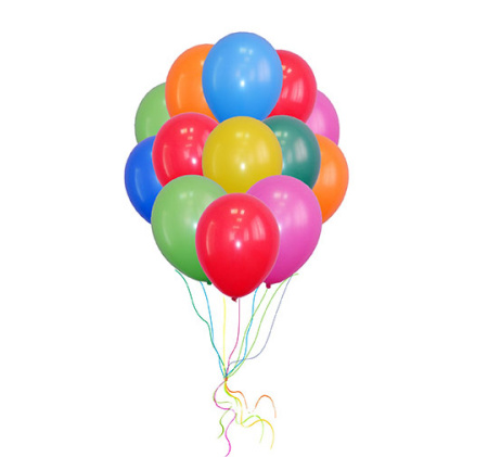 Шарик с гелием 10" (26 см) пастель ассорти  (без HF). Арт.100101