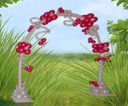 Арка "Рябина"