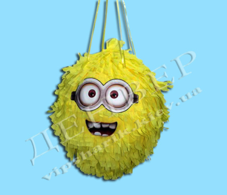 Пиньята Миньон круглая+бита