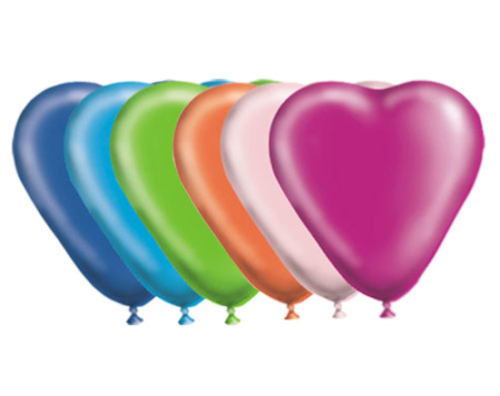 Сердце 11&quot; разные цвета с HF