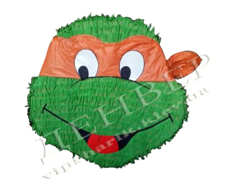 Пиньята черепашка Ниндзя Рафаэль+бита