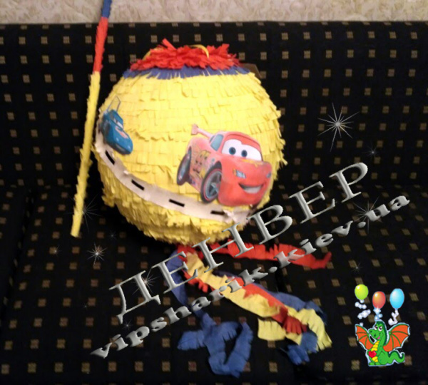 Пиньята Тачка+бита