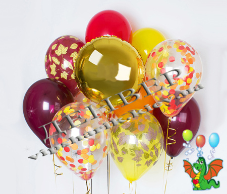 Букет гелиевых шаров "Вальс"