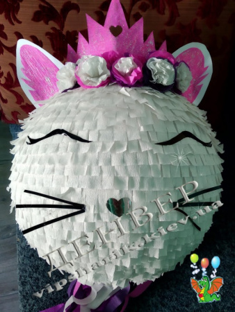 Пиньята Котик с короной+ бита