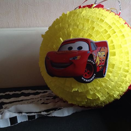 Пиньята Тачка+бита