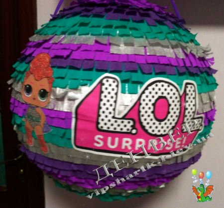 Пиньята ЛОЛ блеск+бита