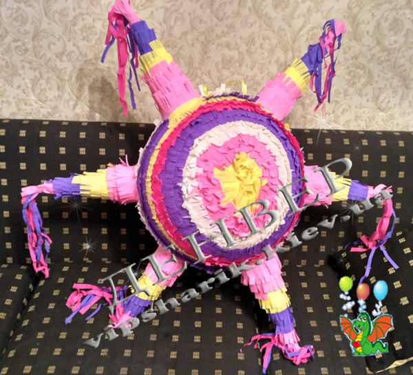 Пиньята Звезда+бита